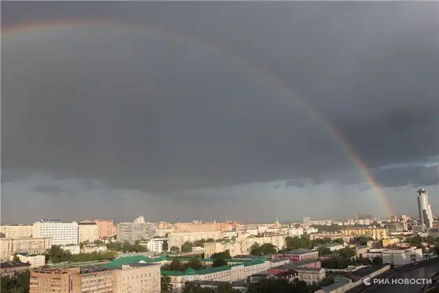Макарова сообщает, что во второй половине дня в Москве на этой неделе можно будет увидеть радугу